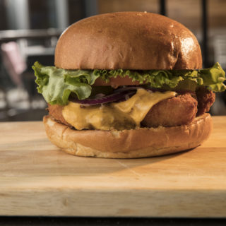 Cheeseburger Poulet croustillant